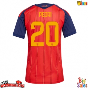Spain Pedri Gonzalez #20 Replica Home Stadium Shirt for Women World Cup 2026 Short Sleeve